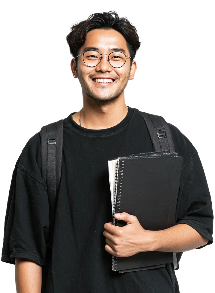 study abroad happy student